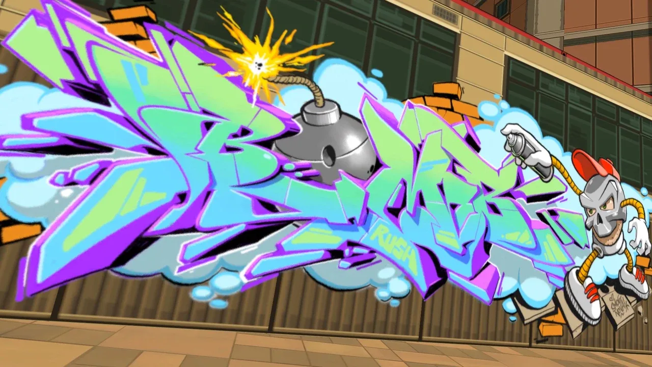 Bomb Rush Cyberfunk header image